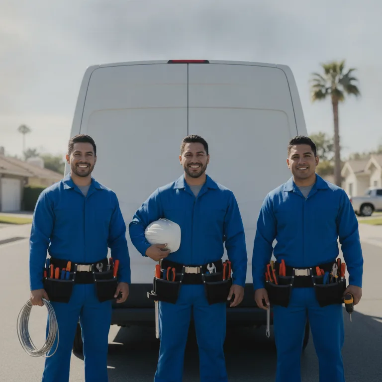 Eletricista equipe em Santa Barbara d'Oeste